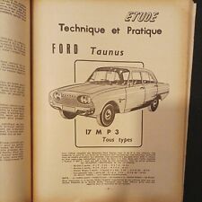 Revue technique FORD TAUNUS 17 M P 3 1.7 1.5 Evolution Renault Dauphine 1960 61
