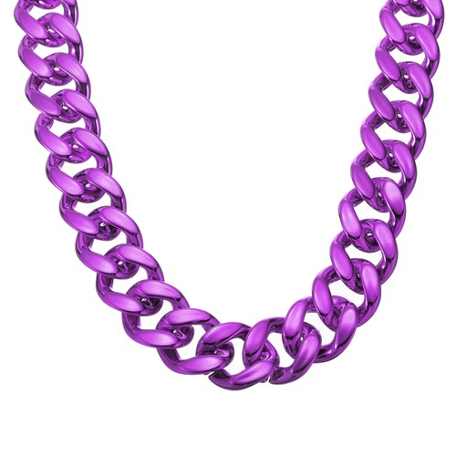 Collier chaîne plastique - chaîne,