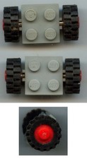 LEGO : 2 éléments roues +