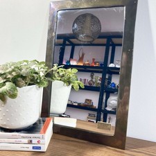 Superbe Miroir vintage signé