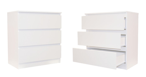 Bdw commode blanche avec - commode,