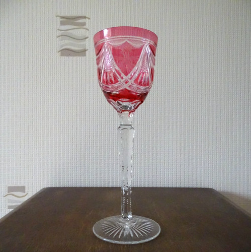 Verre vin rhin cristal - du,