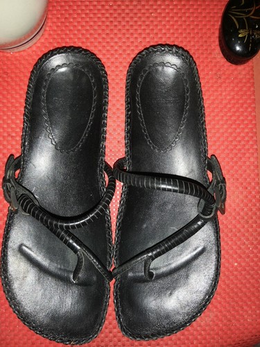 Sandales en cuir - 🎀,
