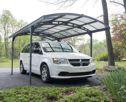 Palram carport gris - 14.4m²,