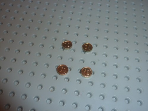 Lego minifigure utensil coins - lego,