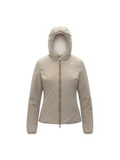 Veste K-Way Femme, Modèle LILY ST WARM RÉVERSIBLE, Couleur Beige Cashm...