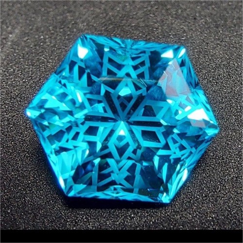 Topaze bleue naturelle