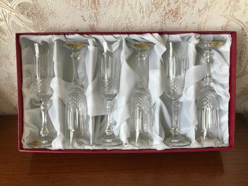 Flûte champagne cristal de - à,