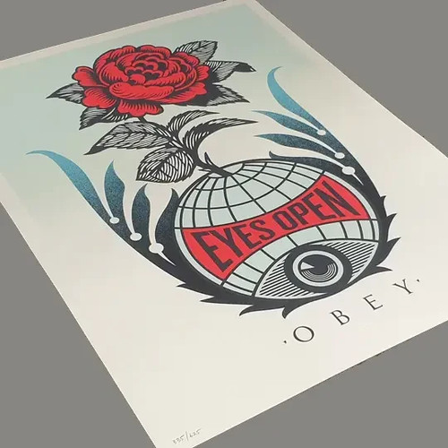 Shepard fairey eyes - shepard,