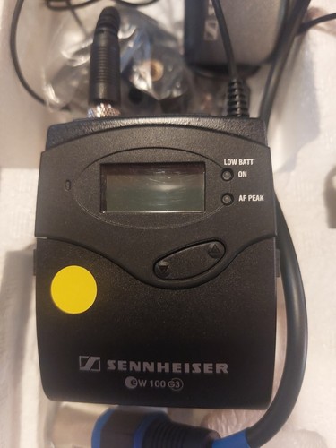 Microphone sans fil sennheiser - fil,