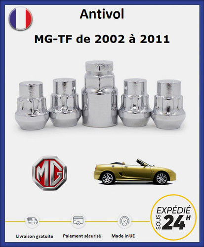 Ecrous antivol roues tf - antivol,