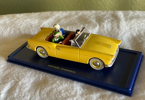 Tintin yellow convertible - tintin,