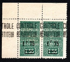 Colonies Françaises Algérie Colis postal n°34+34a Nxx LUXE cote 56 euros  !