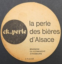 Sous-bock BIÈRE CK PERLE Noir