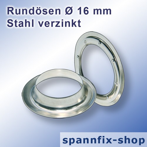 Oeillets ronds mm - mm, acier