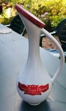 Ancienne bouteille en porcelaine COGNAC  Louis CHAUVET Bouchon bois et liège 