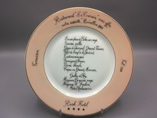 ASSIETTE HAVILAND LIMOGES