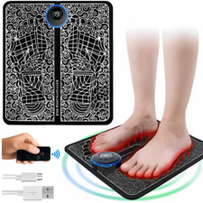 Tapis d'électrostimulation et Massage des Pieds-Coussin de massage régénérant
