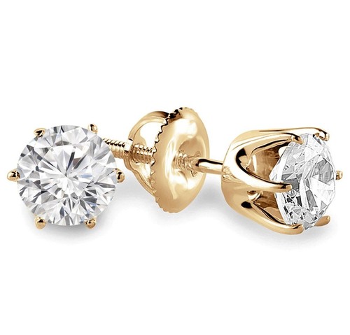 Boucles oreilles rondes - rondes, en