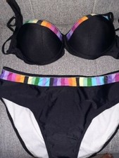 bikini brésilien rose femme