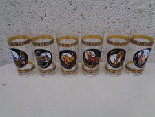 Lot de 6 verres Verrerie de