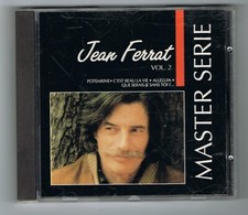 ♫ - JEAN FERRAT - MASTER SERIE VOL.2 - CD 16 TITRES - 1990 - TRÈS BON ÉTAT - ♫