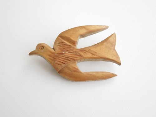 Broche vintage oiseau - vintage,