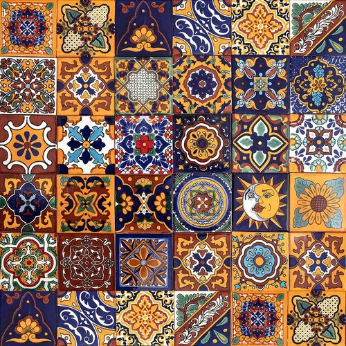 Carrelage mural 10x10 mexicain - mural,