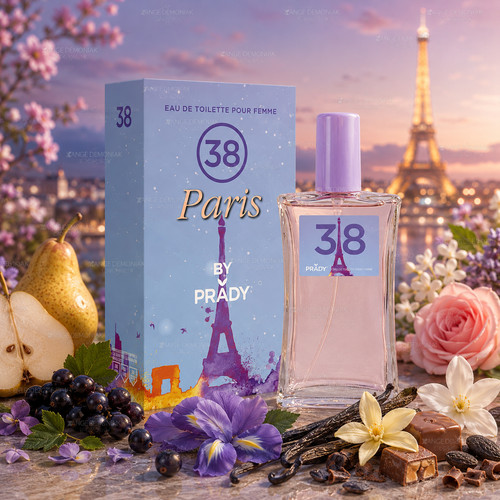Eau toilette femme paris de - eau,