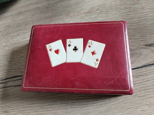 Ancien boite cartes jouer - cartes, À