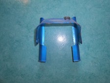 Cache phare bleu métallisé