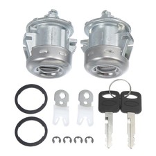 Porte Serrure Cylindre Gobelet avec Clé Ensemble 7C3Z1521990A pour Ford