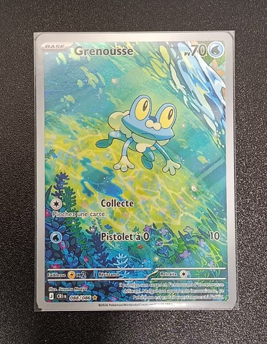 Carte pokémon grenousse - carte,