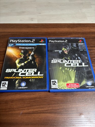 Lot ps2 tom clancy - ps2, splinter