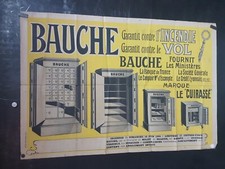 AFFICHE  COFFRE-FORTS BAUCHE