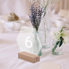 4 Pcs Numero De Table Mariage