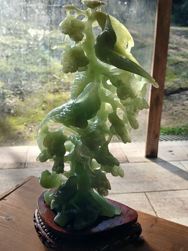 Statuette chinoise jade - en,