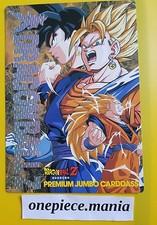 DRAGON BALL Z  Prenium JUMBO CARD Carddass Vegeto