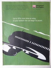 10/2009 PUB IAE INTERNATIONAL AERO ENGINES V2500 MOTEUR AVIATION ORIGINAL AD