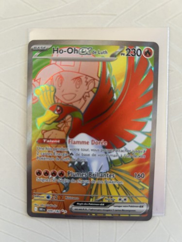 Carte pokemon de - ho-oh, luth