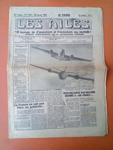 Revue les ailes 1252 28 - revue,