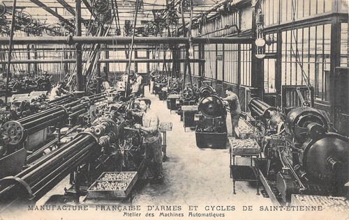 Cpa manufacture armes et - cpa, d'armes