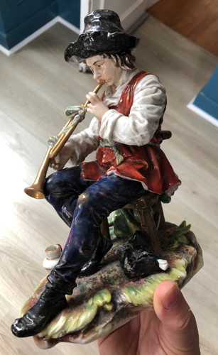 Ancienne sculpture personnage - sculpture,