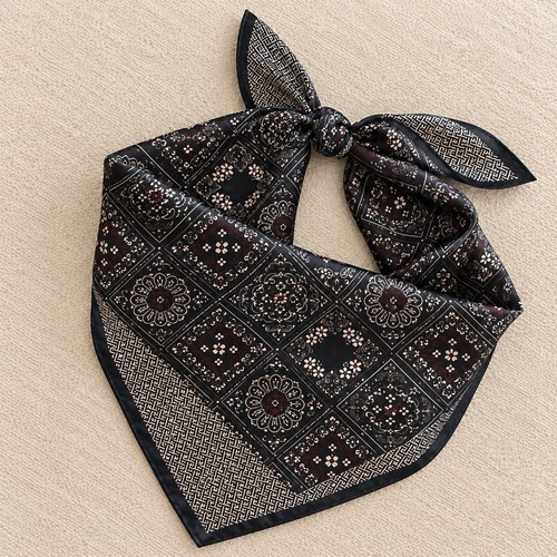 Foulard carré 100 soie - carré, 100%