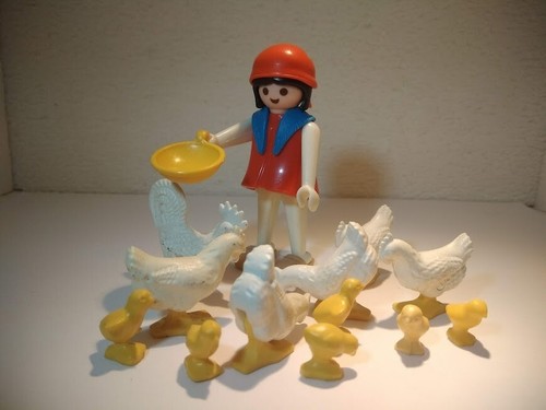 Playmobil fille basse cour - /, basse-cour