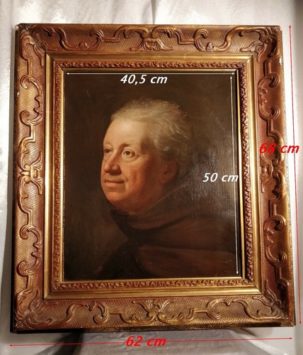 Portrait moine - d'un,