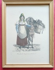 Lithographie encadrée