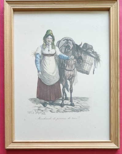 Lithographie encadrée