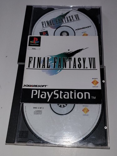 Sony ps1 final fantasy vii - -,