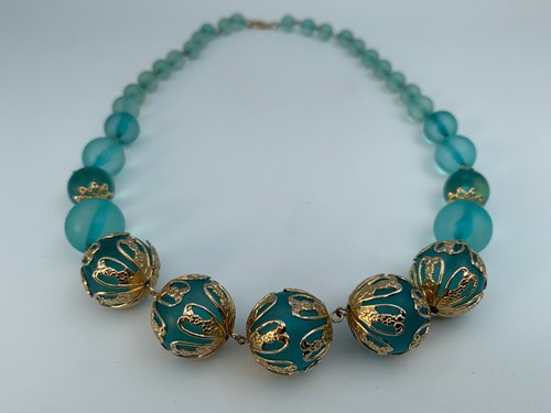 Collier fantaisie perles - fantaisie,